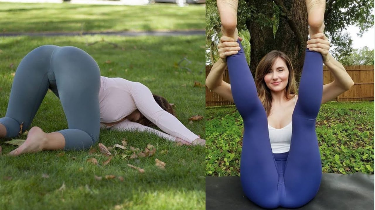 dan rip share hot babes in yoga photos