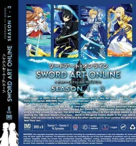 Sword Art Online Dubbed English van manual
