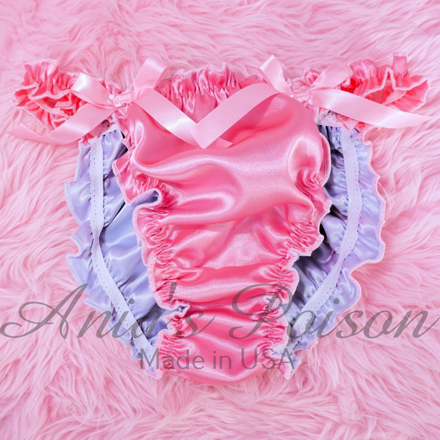Best of Double lined satin panties