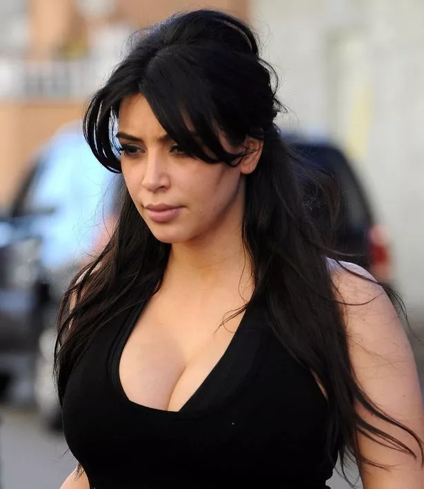 Kim Kardashian Pregnant Tits yogurt slinger