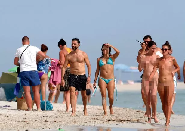 nude beach tits
