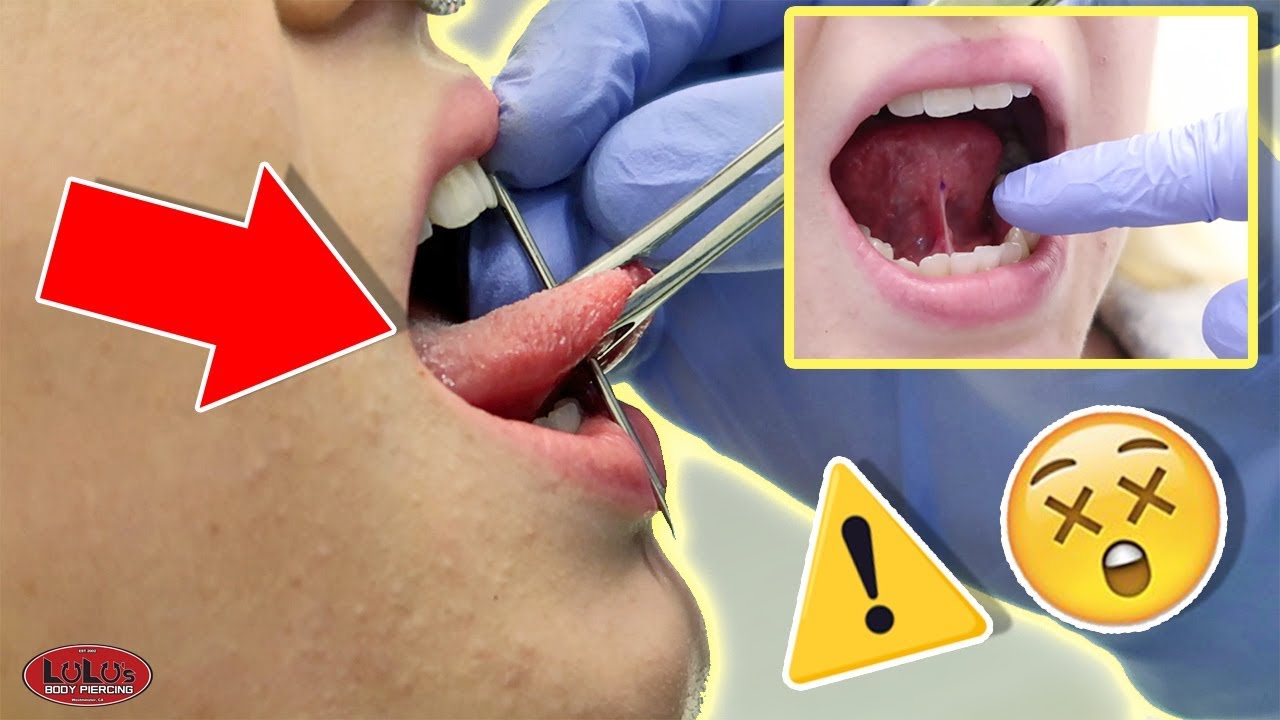 Best of Video of tongue piercing