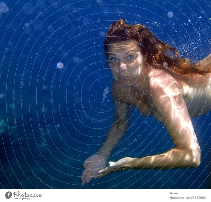 Best of Naked women swimming underwater