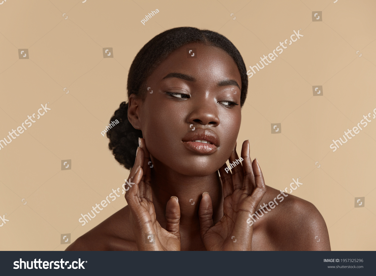 Best of Black girl gets facial