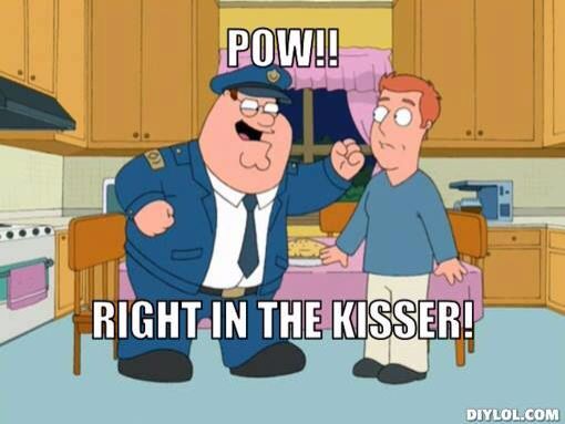 Pow Right In The Kisser Meme find hooker