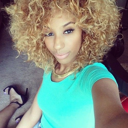 blake hackler recommends curly blonde hair tumblr pic