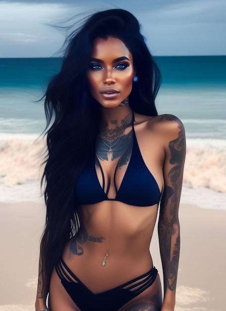 alyssa cornett share tattoos and bikinis photos