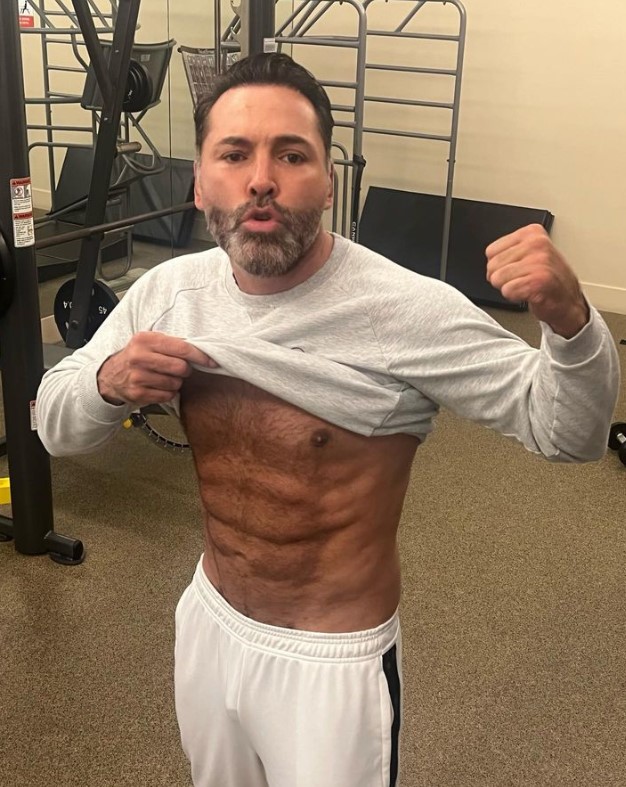 Oscar De La Hoya Naked on public