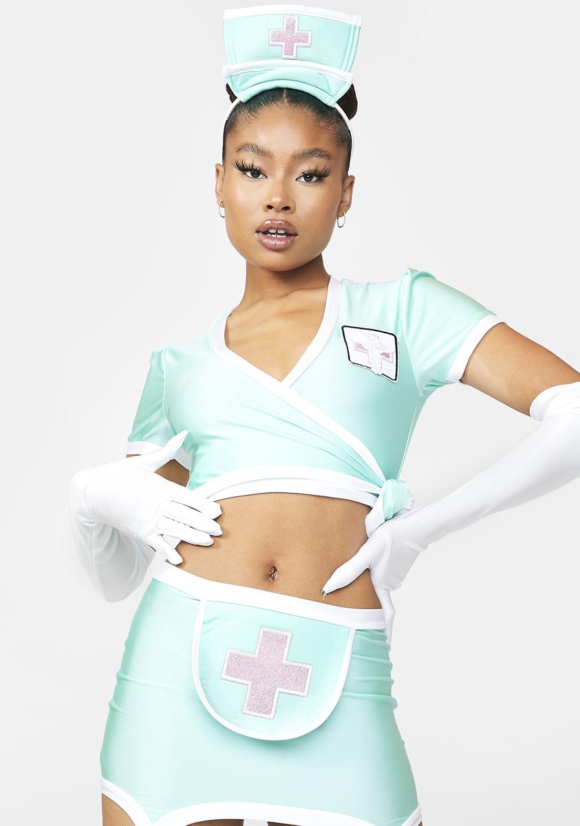 deni larue add sexy nurse in scrubs photo