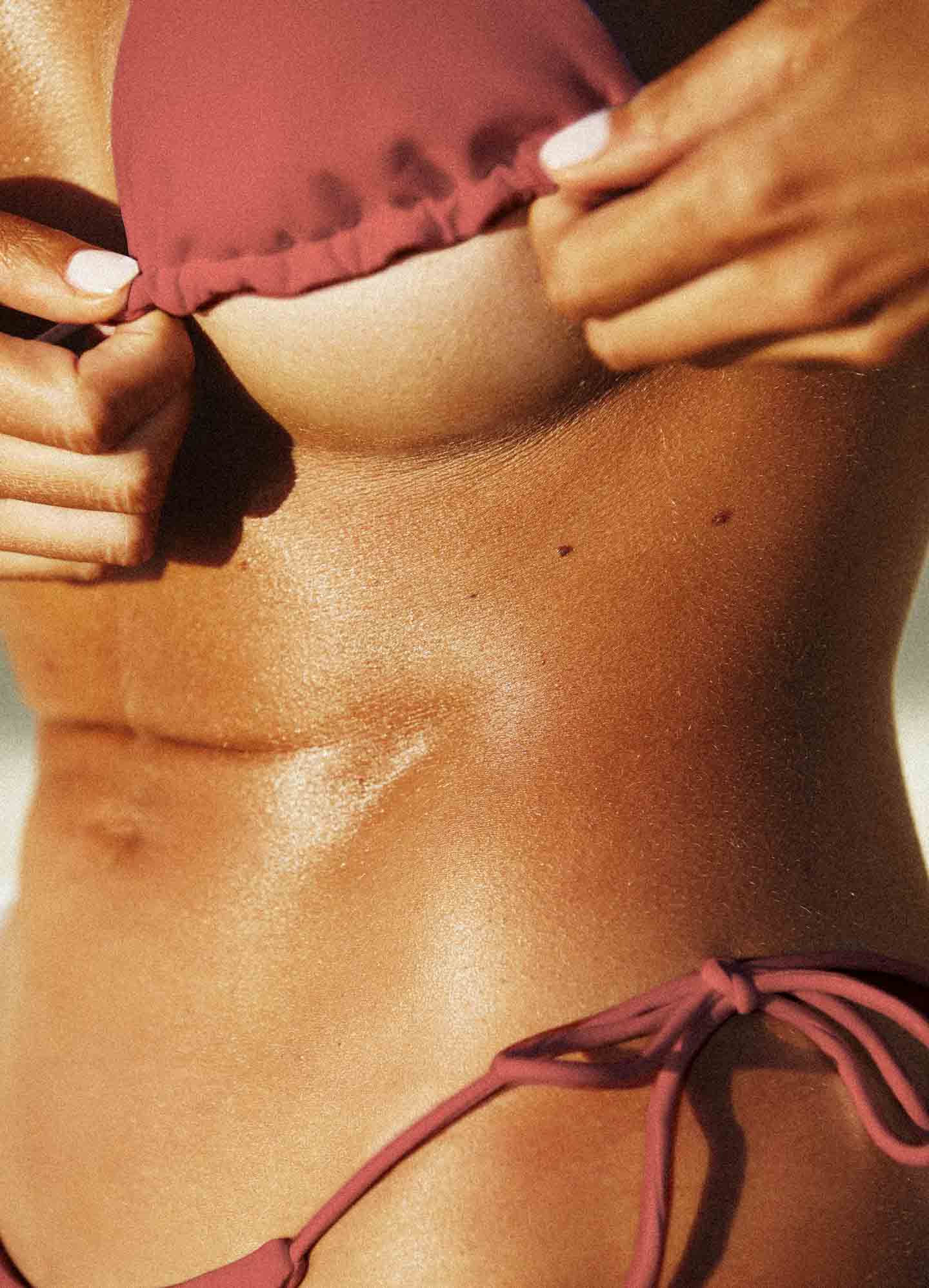 adel memo share micro bikini tan lines photos