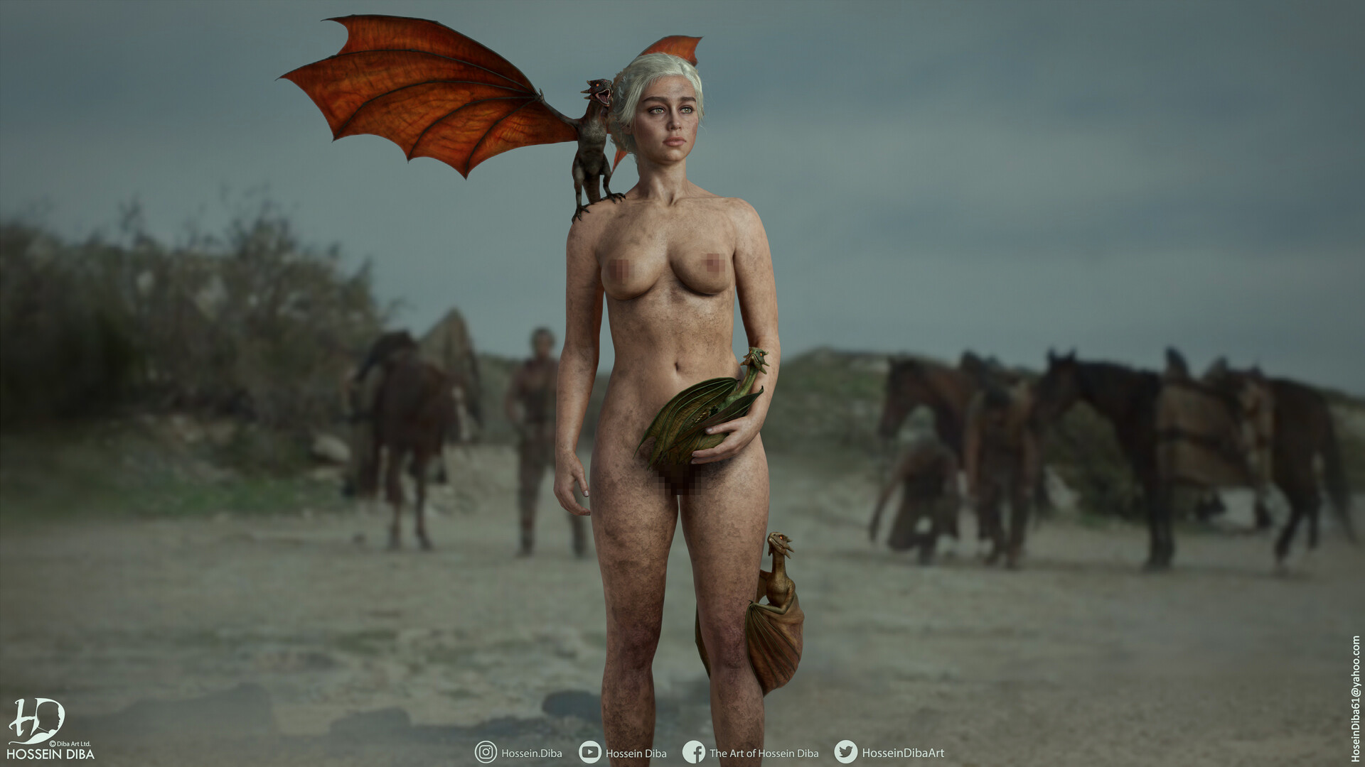 barbara wihongi recommends mother of dragons nude pic