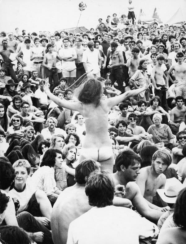 charlene wang recommends Topless At Woodstock