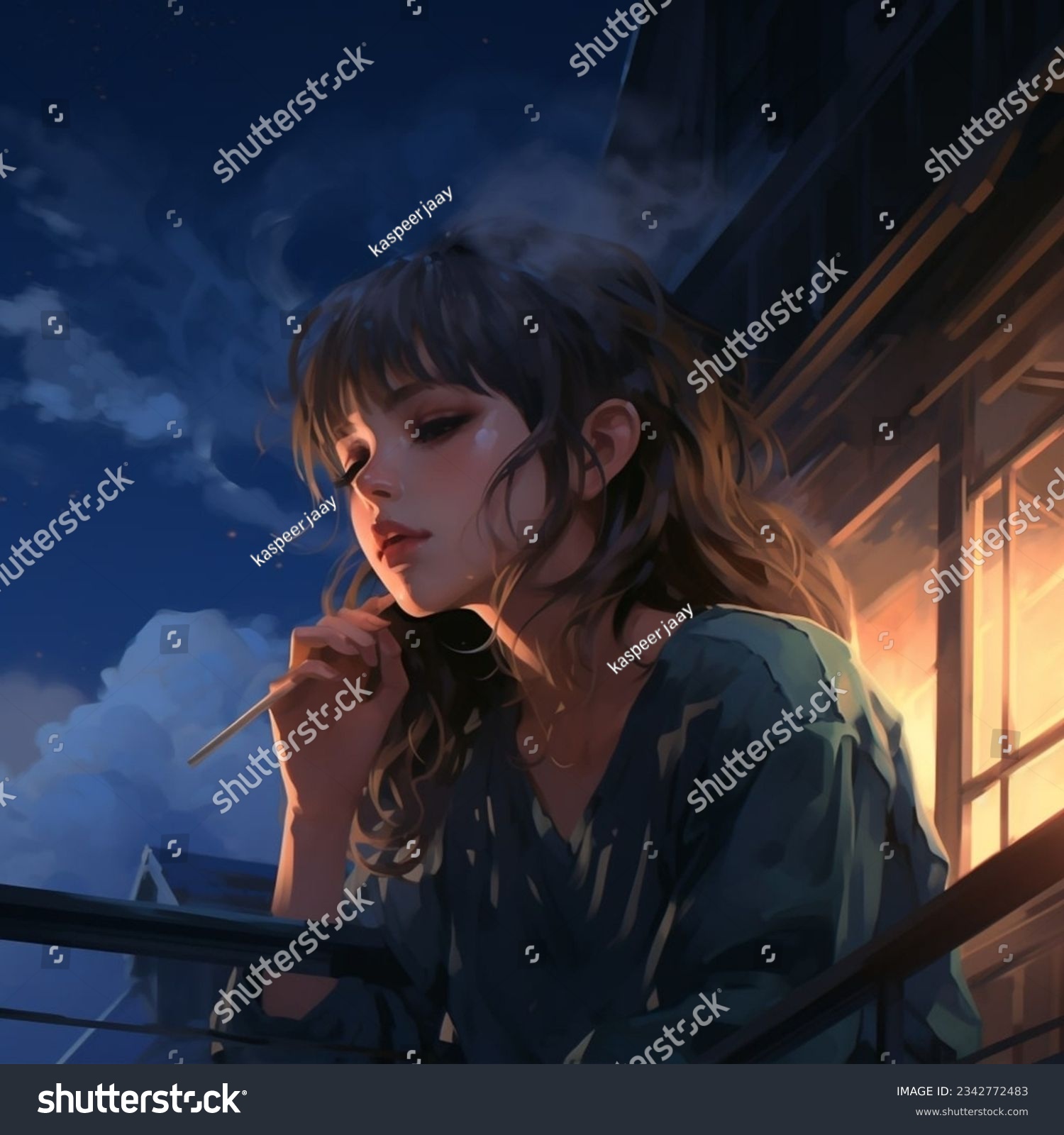 amlan chakraborty recommends anime girl smoking pic