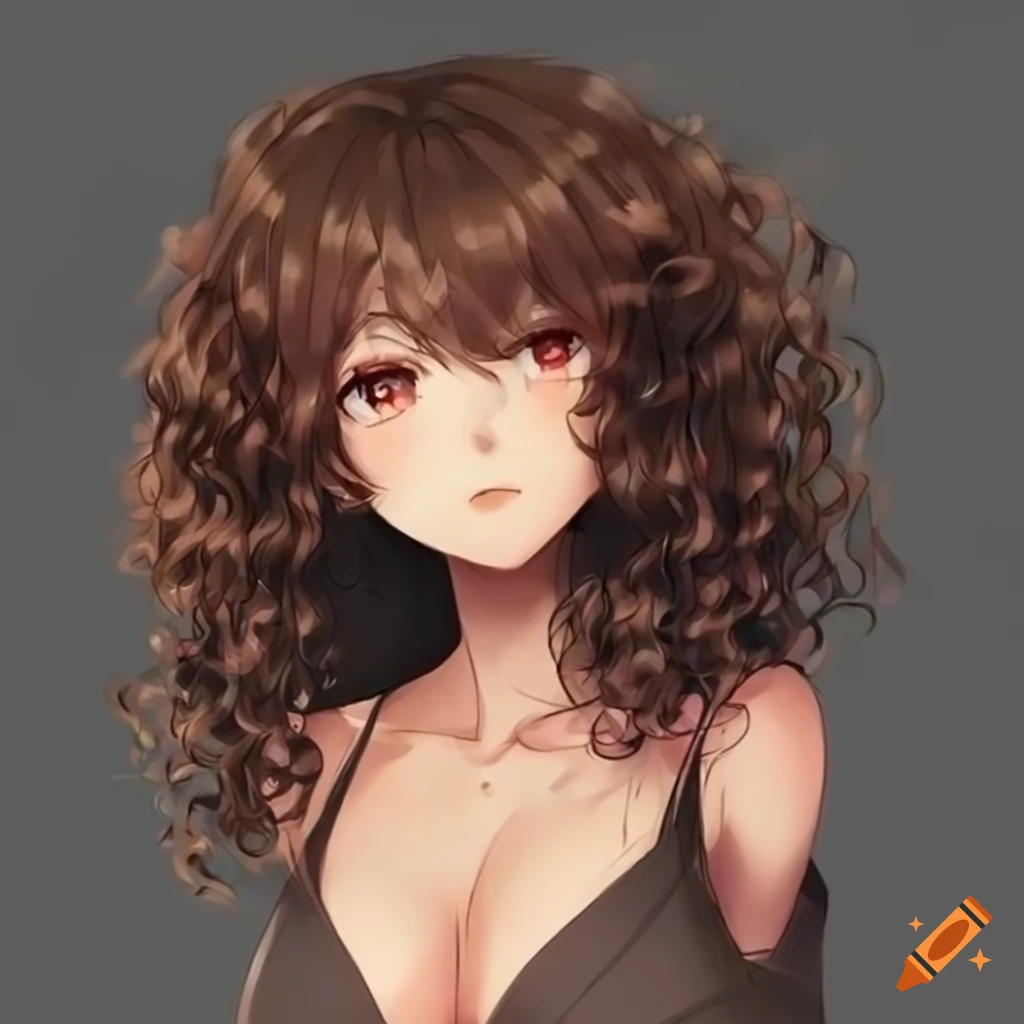 Best of Curly hair anime girl
