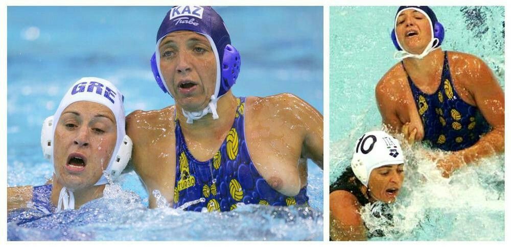 womens water polo wardrobe malfunction