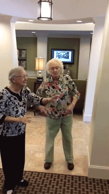 deanna isom add photo old lady best friends gif