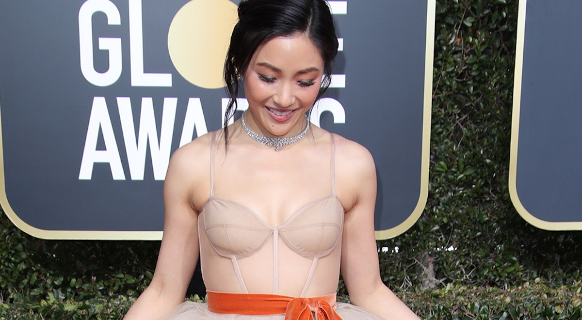 Constance Wu Tits anal solo