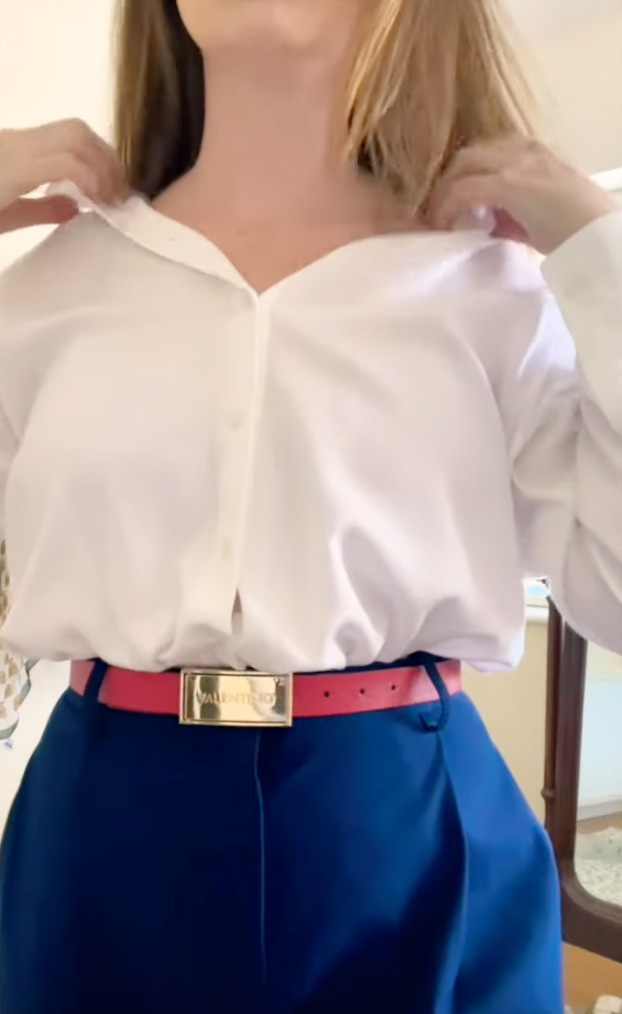 cerra peterson recommends Big Tits Button Shirt
