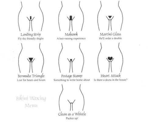 ashley scamehorn recommends Bikini Wax Design Pictures