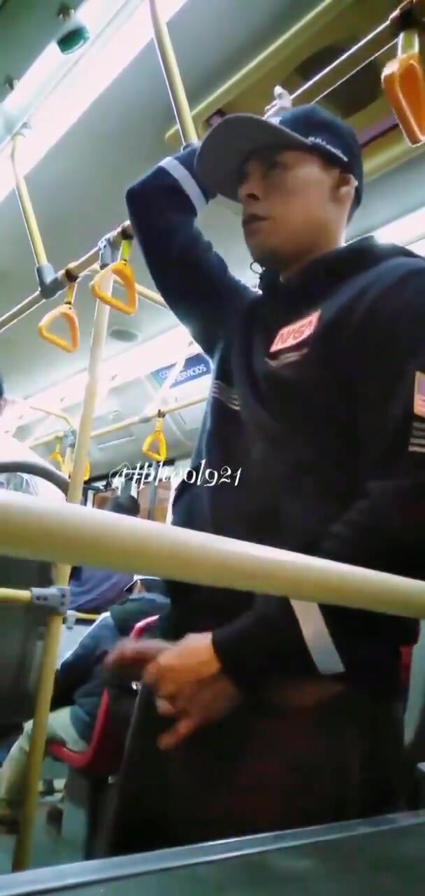 Best of Caught jerking off on bus