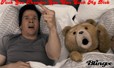 Fuck You Thunder Gif the stall