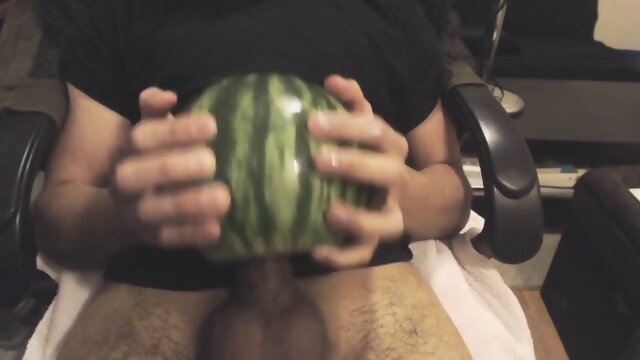 chris prothro recommends guy fucking a melon pic