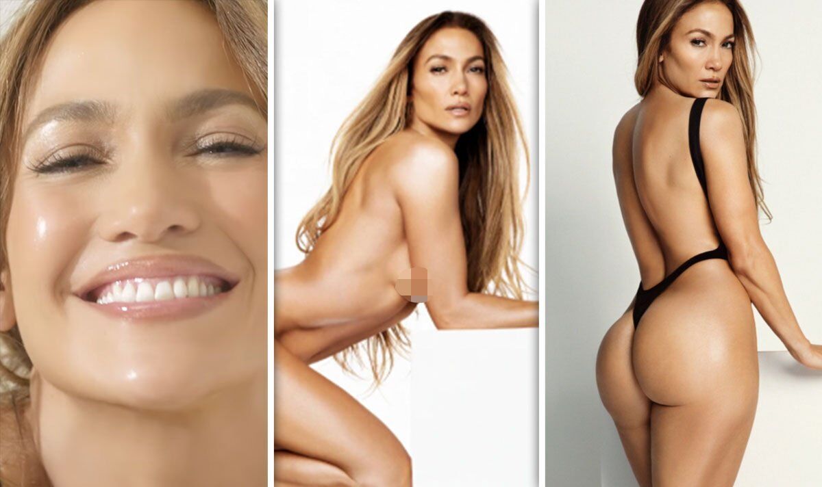 Jennifer Lopez Booty Nude, Jennifer Lopez gets naked to show you her booty  balm