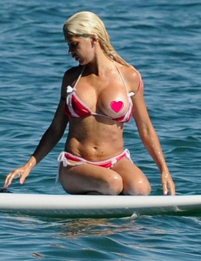 danna mclaughlin share bikini falls off photos