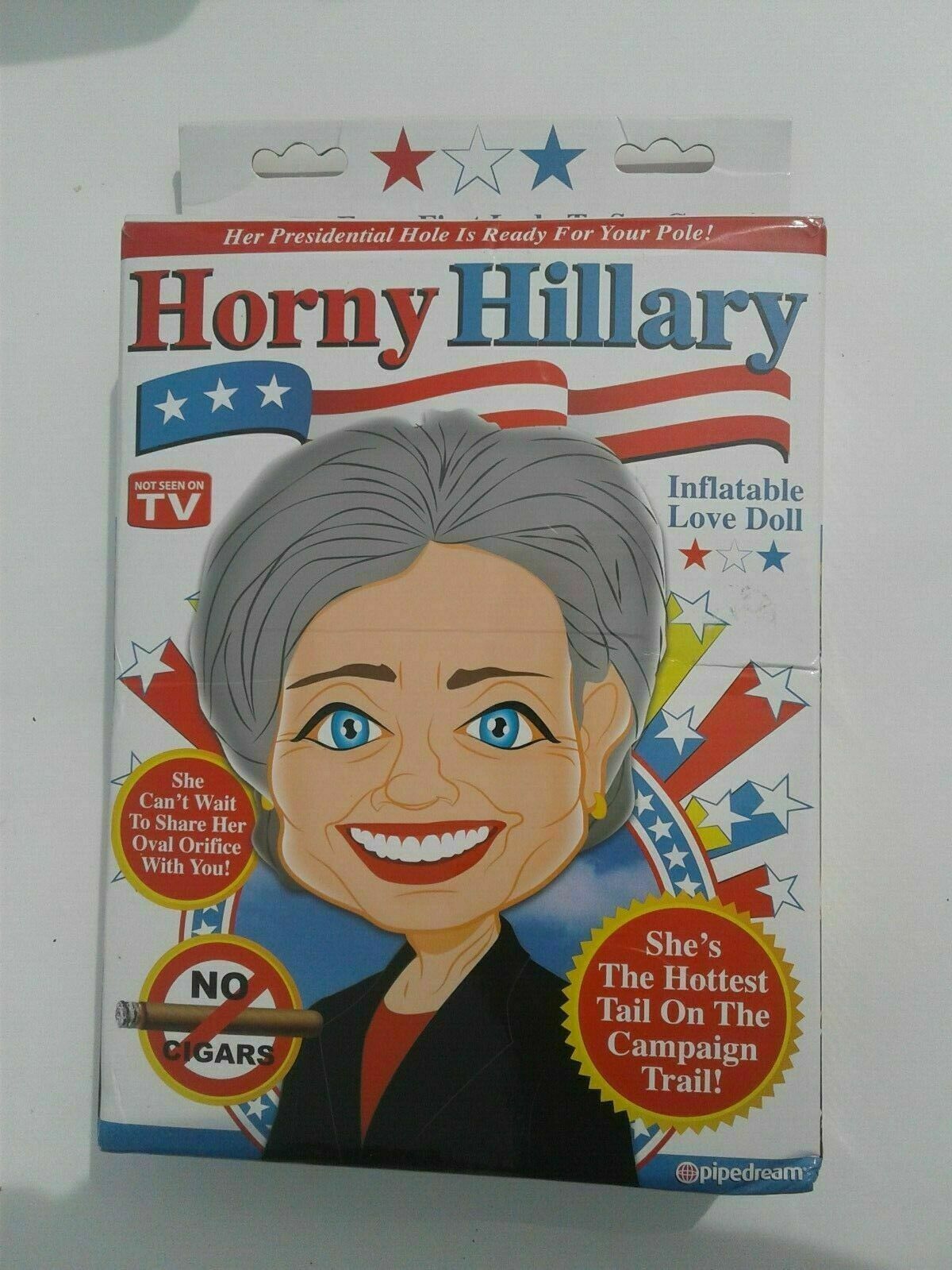 corey mckelvie recommends hillary clinton sex doll pic