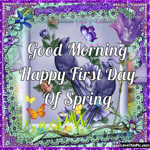 bobby albright add photo happy first day of spring gif
