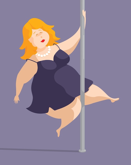 aisha silva add fat lady pole dancing photo