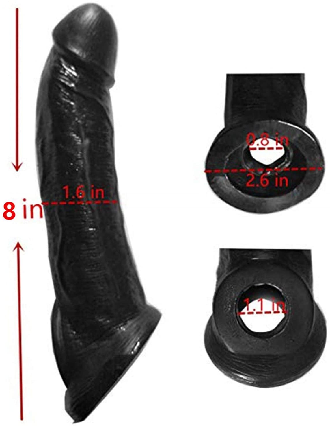 barbara pennell recommends 8 inch black penis pic