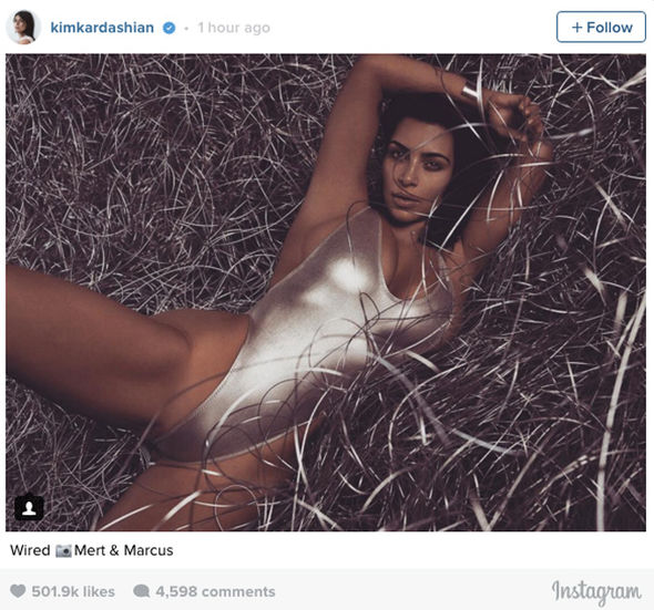 Kim Kardashian Silver Nude pounding away