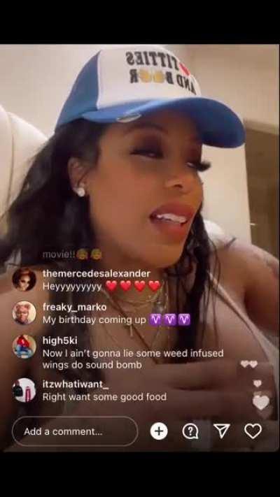 alina sargsyan recommends K Michelle Nip Slip