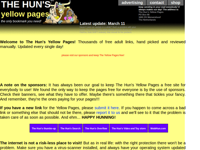 april quiano recommends the huns yellow ppages pic