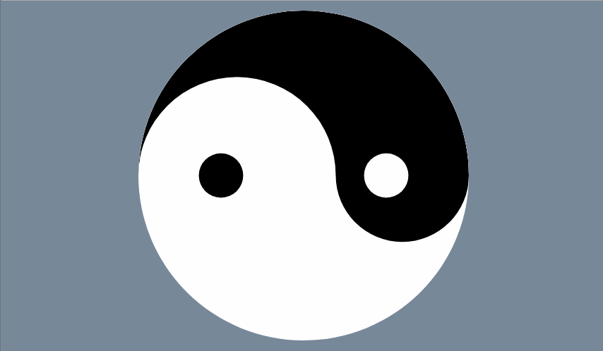 yin and yang gif