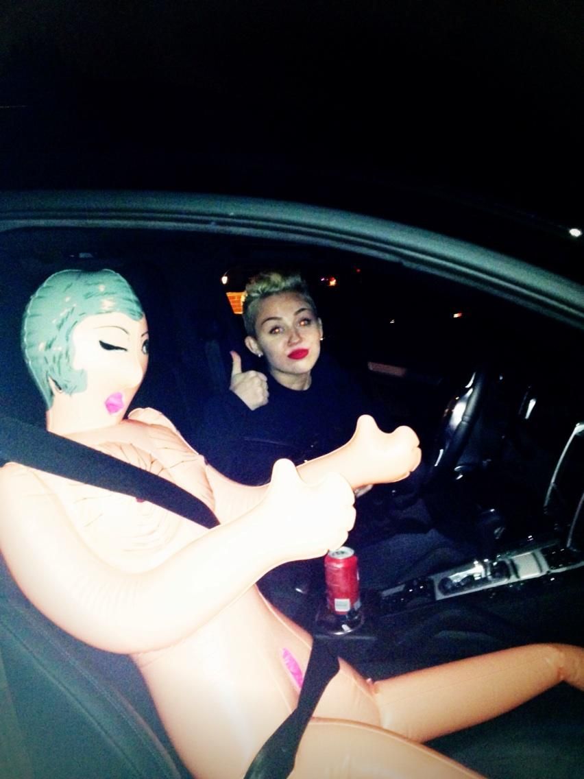 bigyan manandhar add miley cyrus blow up doll photo