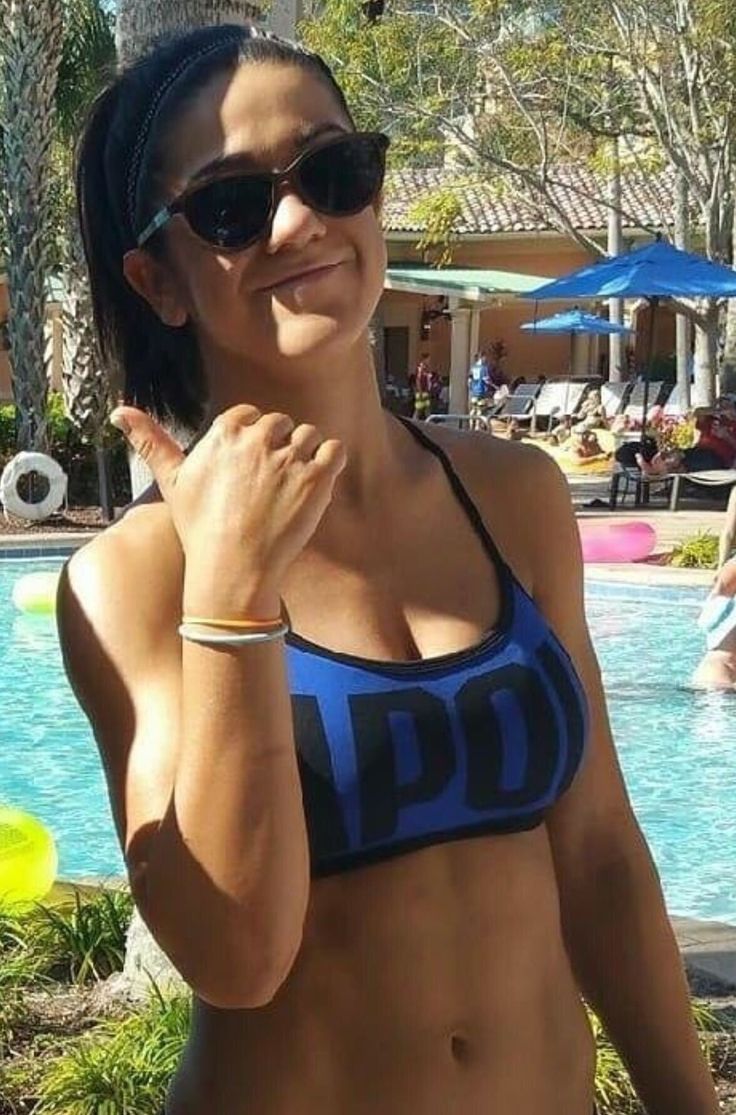 caleb mayer recommends bayley in a bikini pic