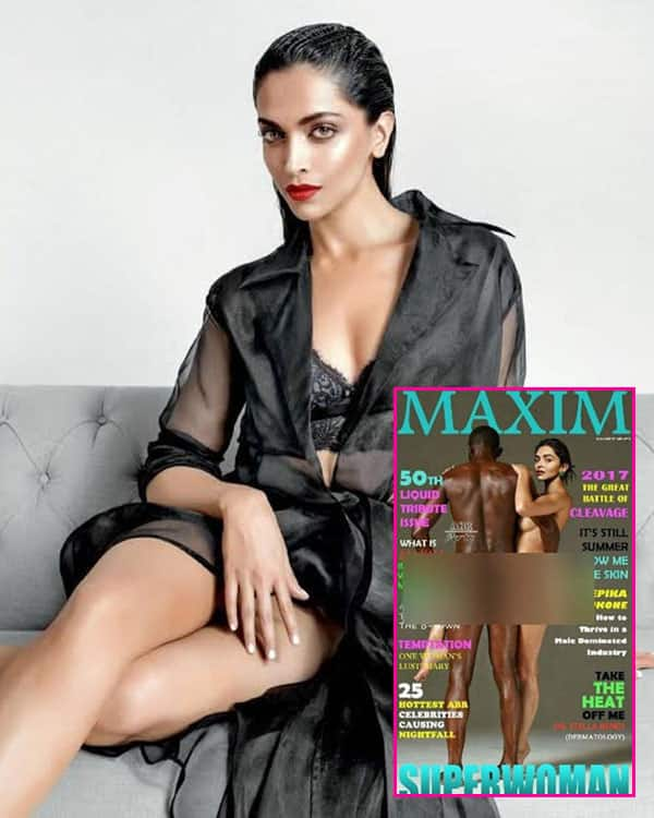 claudine ferrer add deepika padukone nipple slip photo