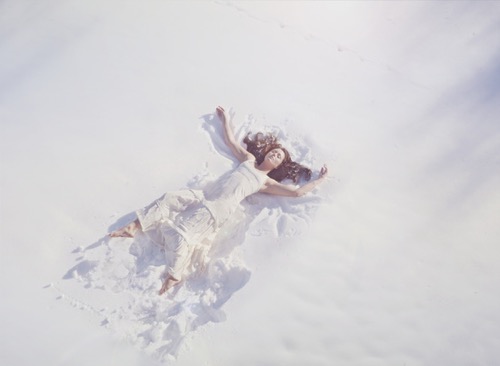 april baughman recommends nude woman in snow pic