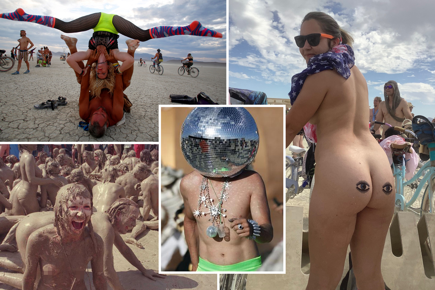 Best of Burning man 2017 nudity