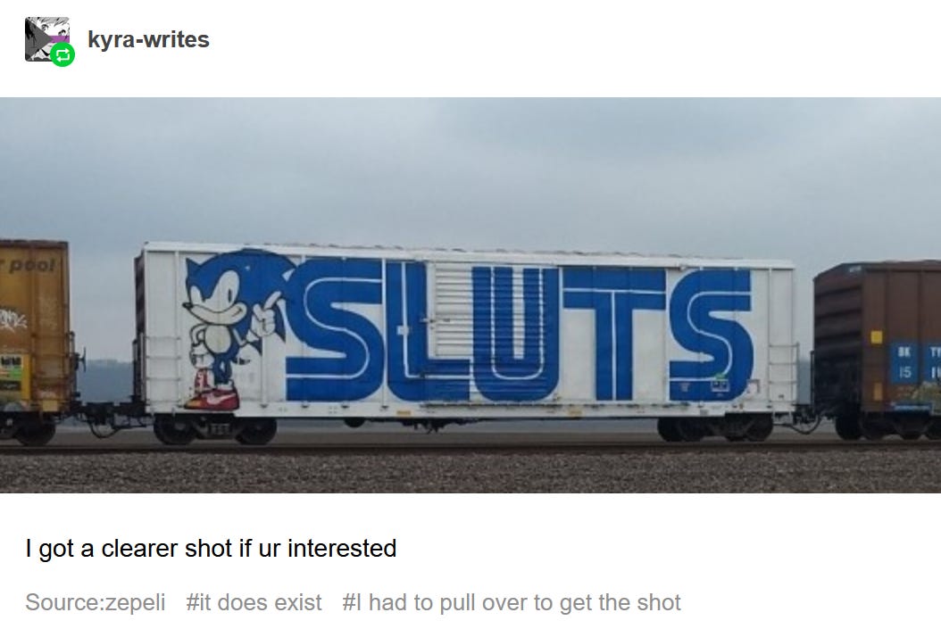 bonnie hudkins recommends Slut Pulling A Train