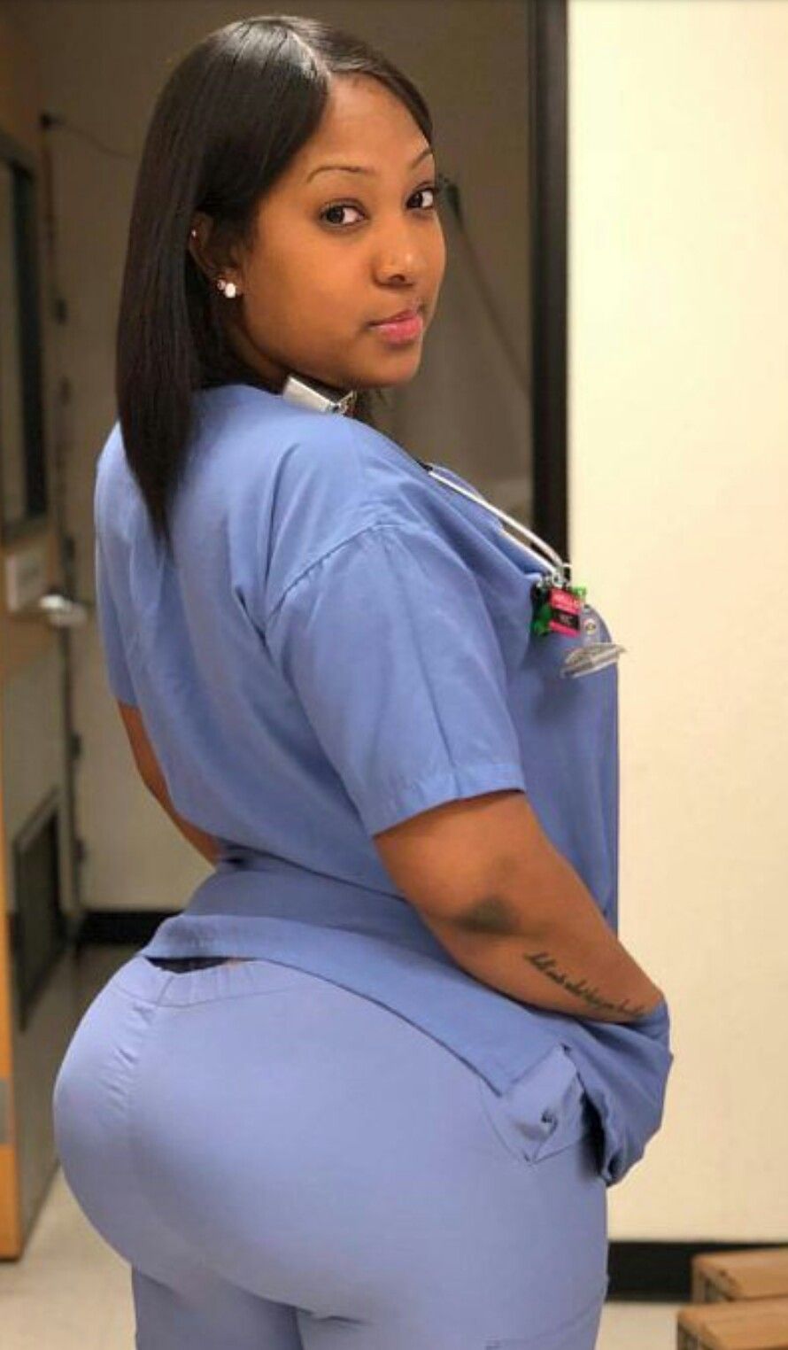 ann crist add big booty black nurses photo