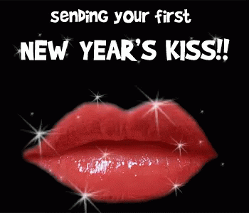 dennis shade share new years eve kiss gif photos
