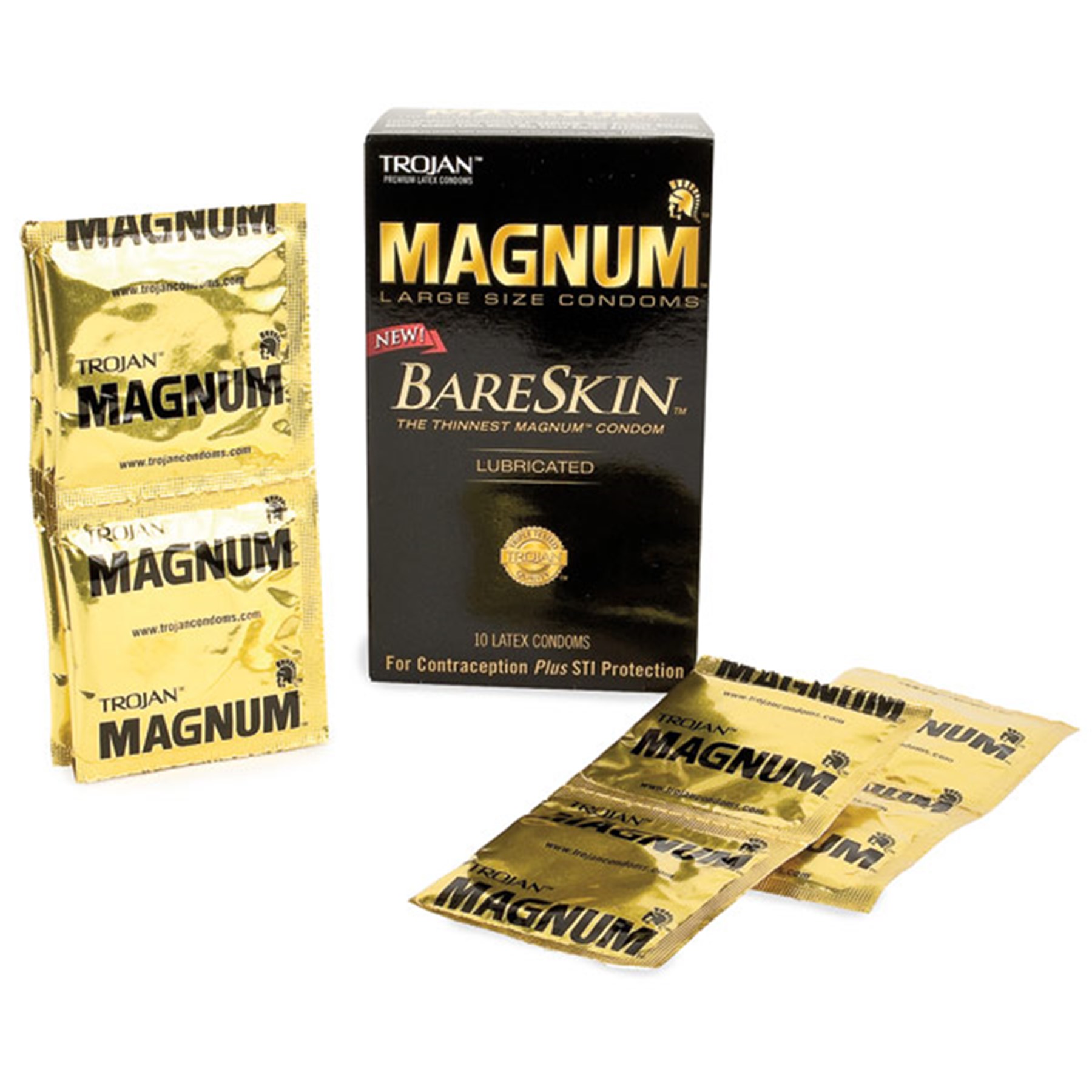 bonnie ellingson recommends Trojan Magnum Bare Skins