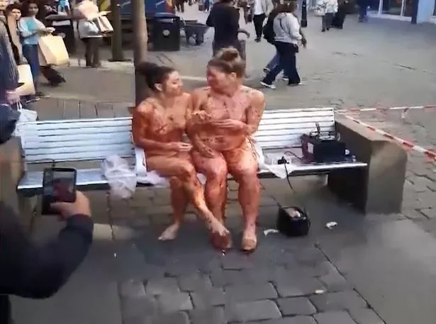 americo gonzalez recommends naked women on the street pic