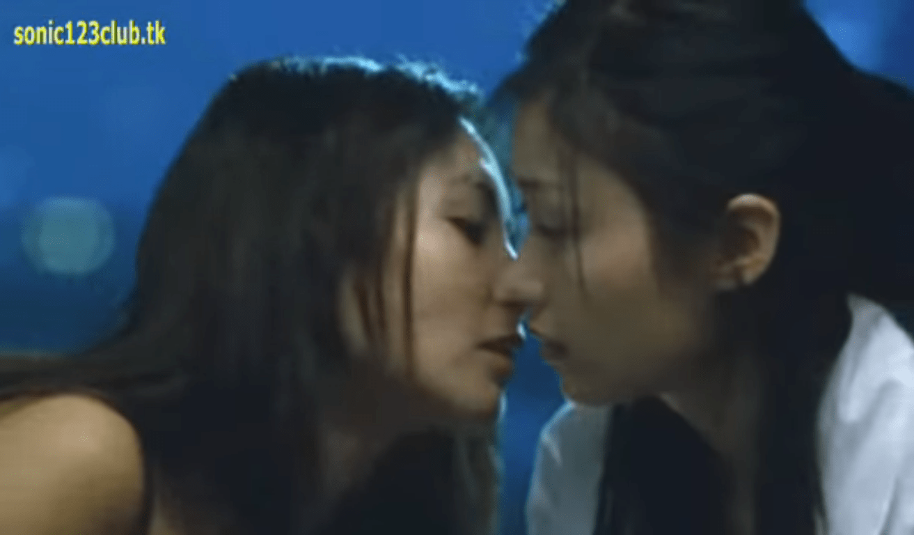 Best of Asian lesbian deep kissing