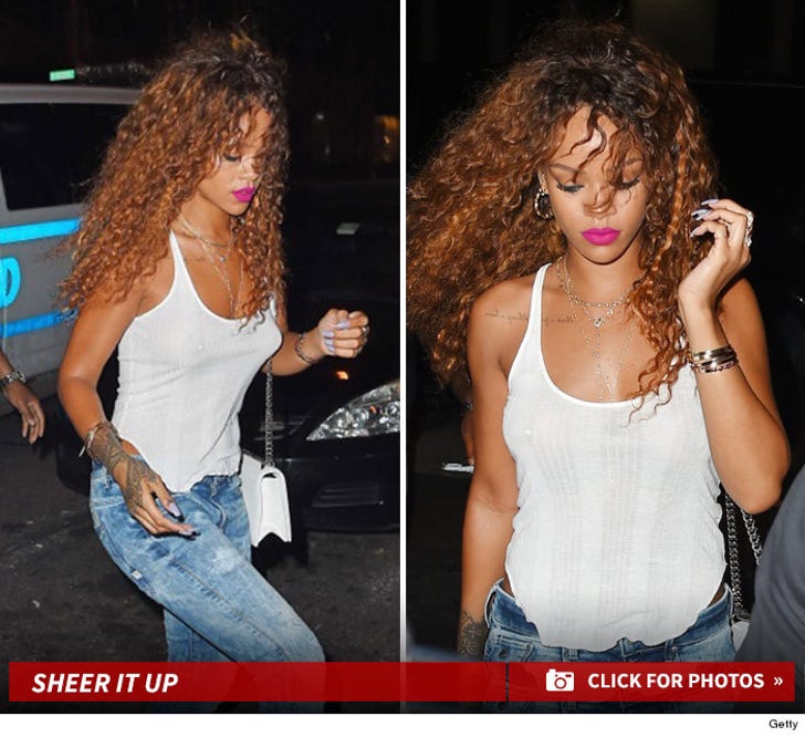 alejandro sanin recommends Rihanna See Thru Pics