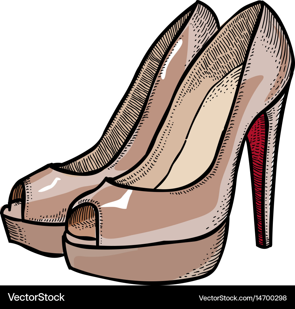 ayu triana share cartoon high heel shoes photos