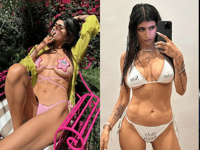 alli sorenson add photo mia khalifa last video